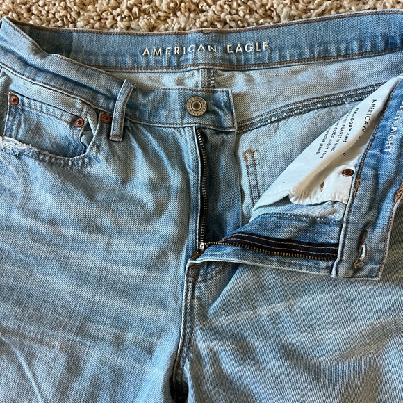 American Eagle 90’s straight jeans size 10 - Picture 2 of 6